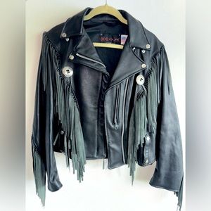 Vintage Schott NYC Fringed Jacket